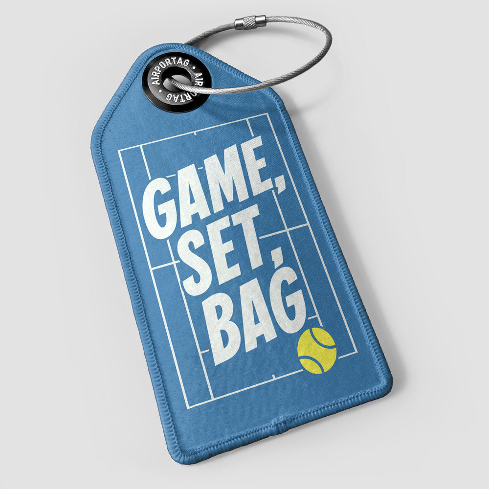Game, Set, Bag - Luggage Tag