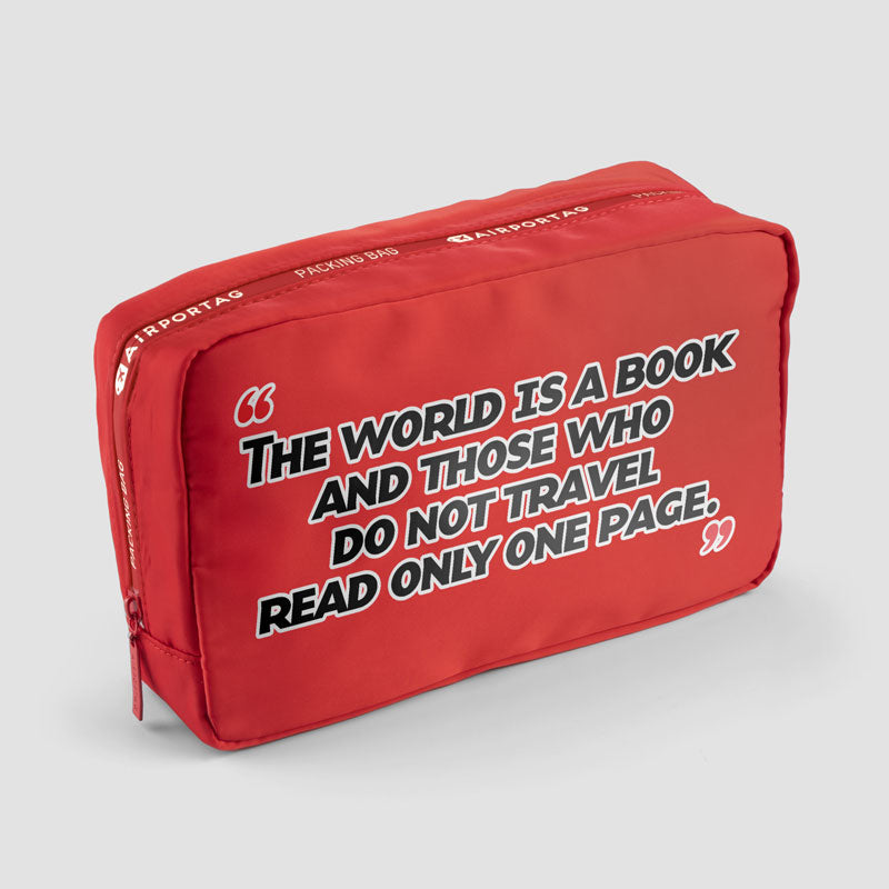 The world is - Packing Bag