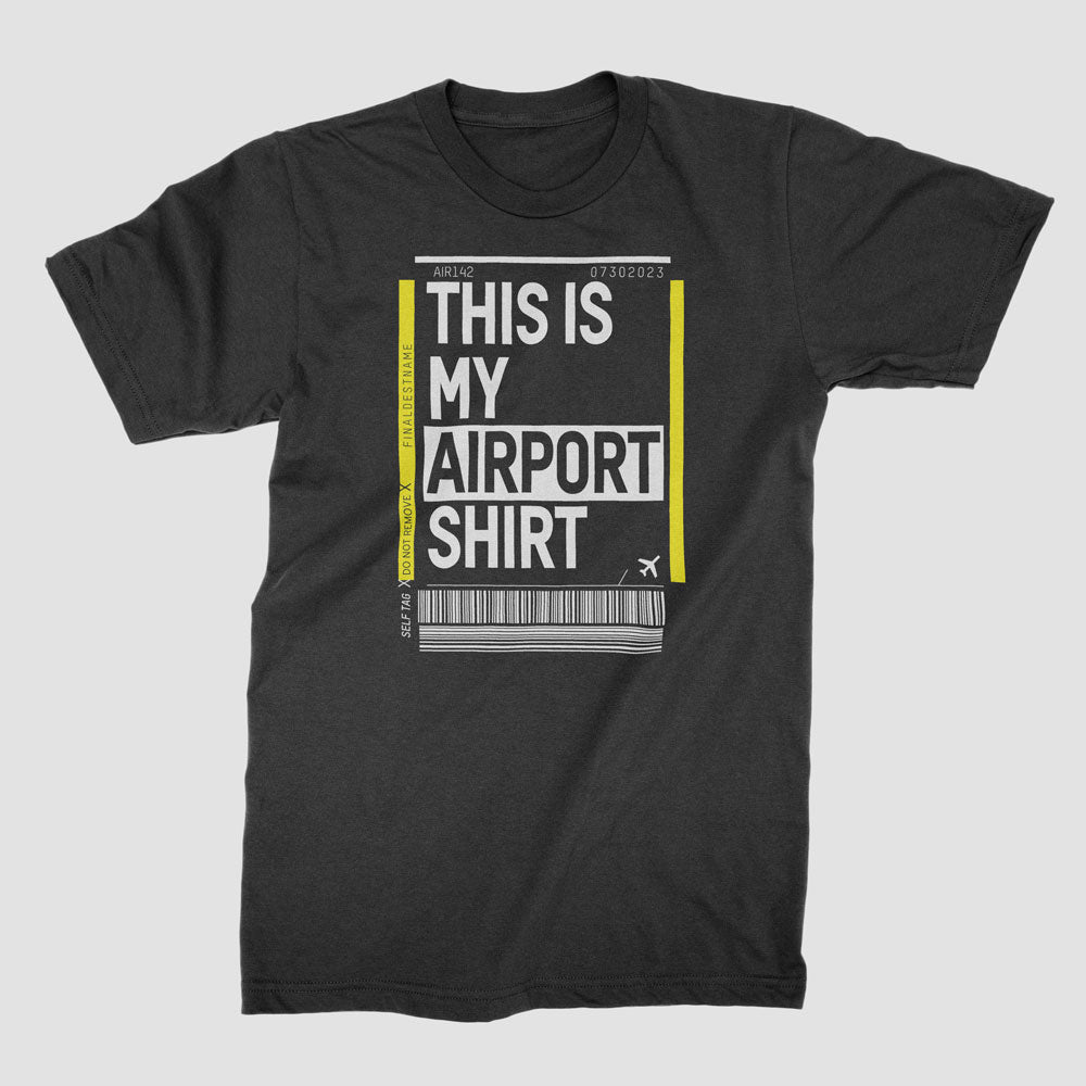 This Is My Airport - Tシャツ