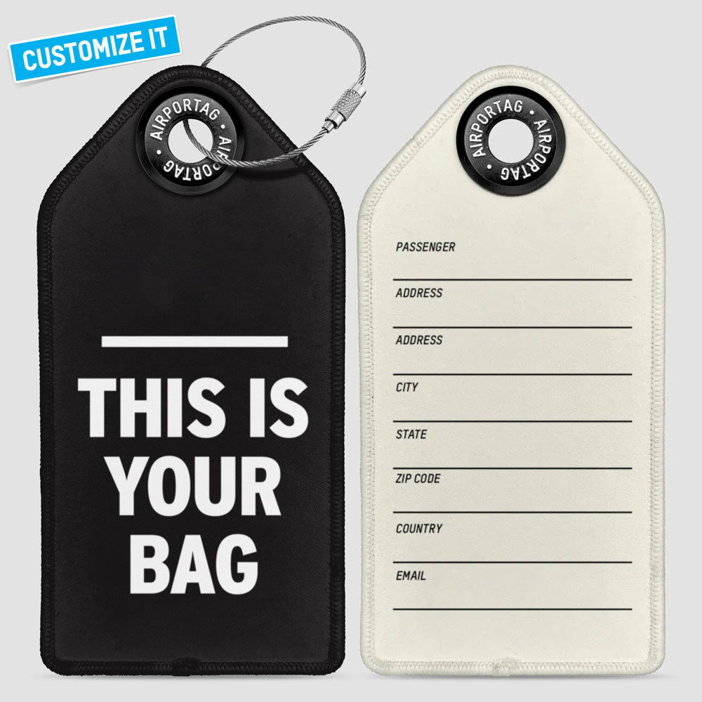This Is Your Bag - ラゲッジタグ