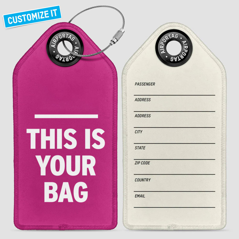 This Is Your Bag - ラゲッジタグ