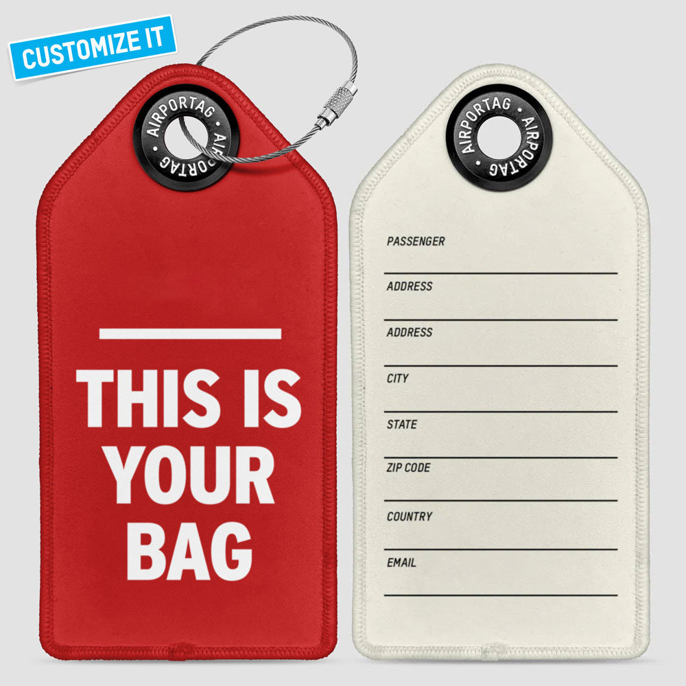This Is Your Bag - ラゲッジタグ