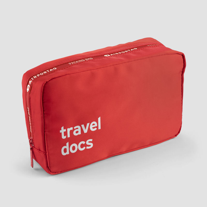 Travel Docs - パッキングバッグ