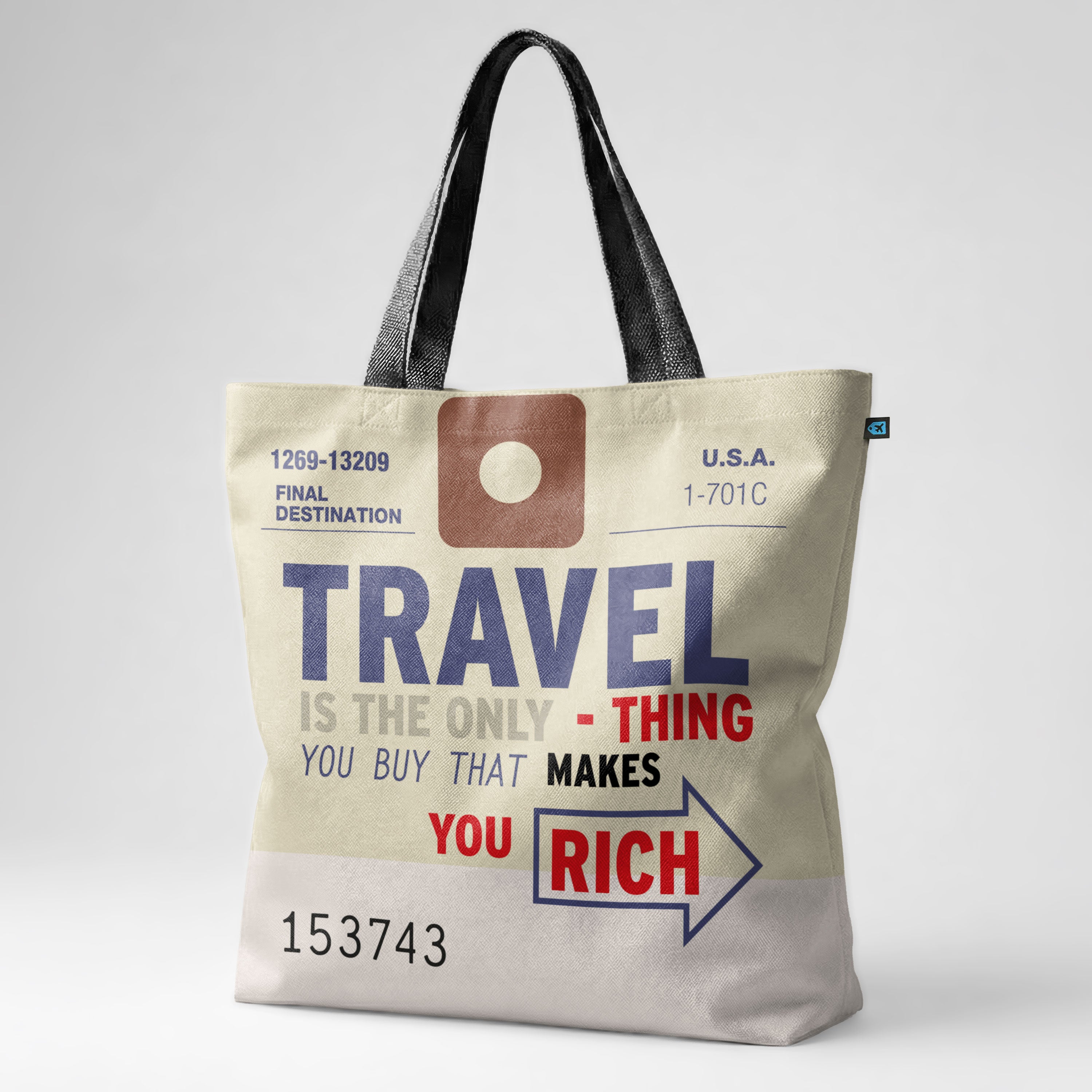 Travel is - Old Tag - Tote Bag