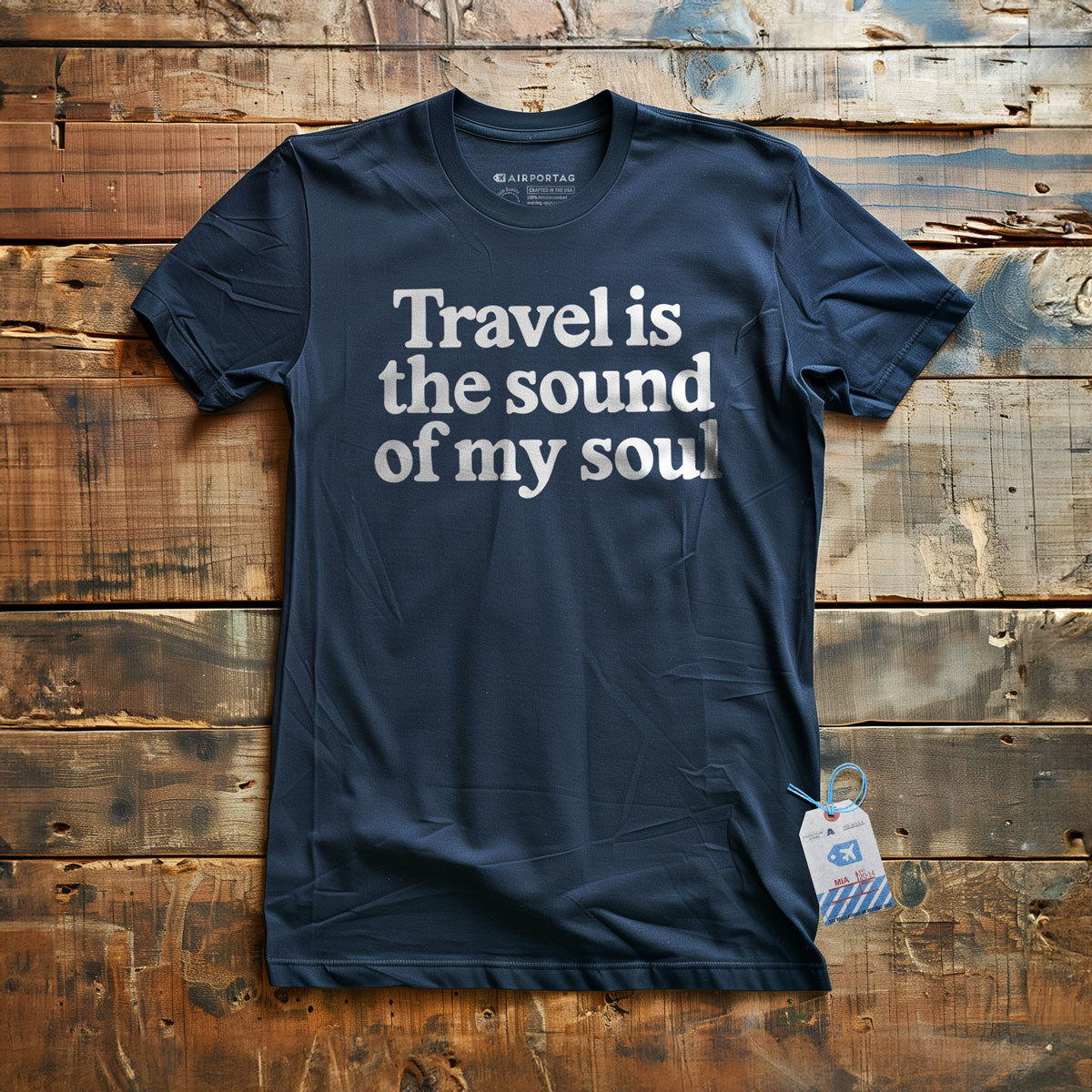 Travel is the Sound of My Soul - T-shirt