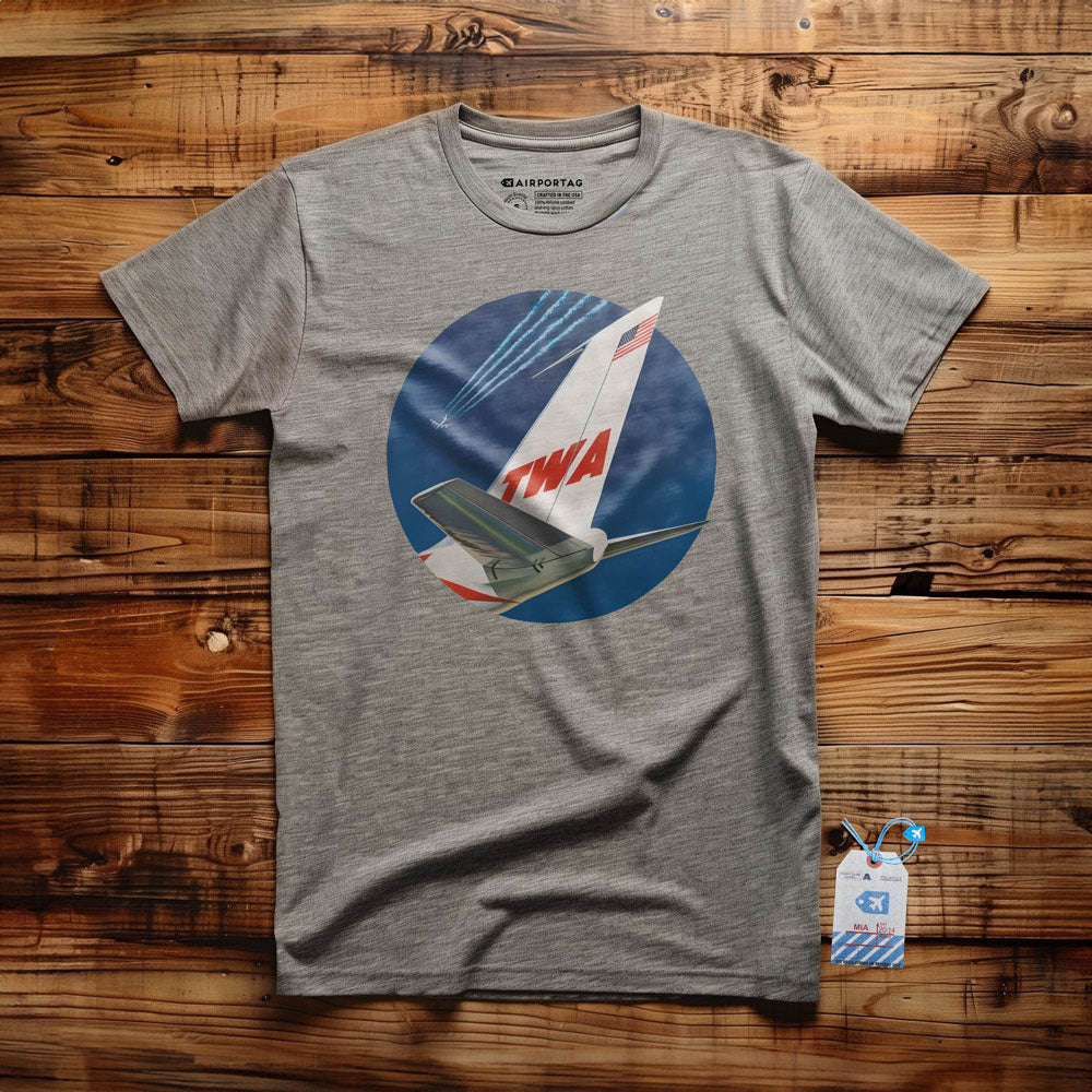 TWA Tailplane - T-Shirt