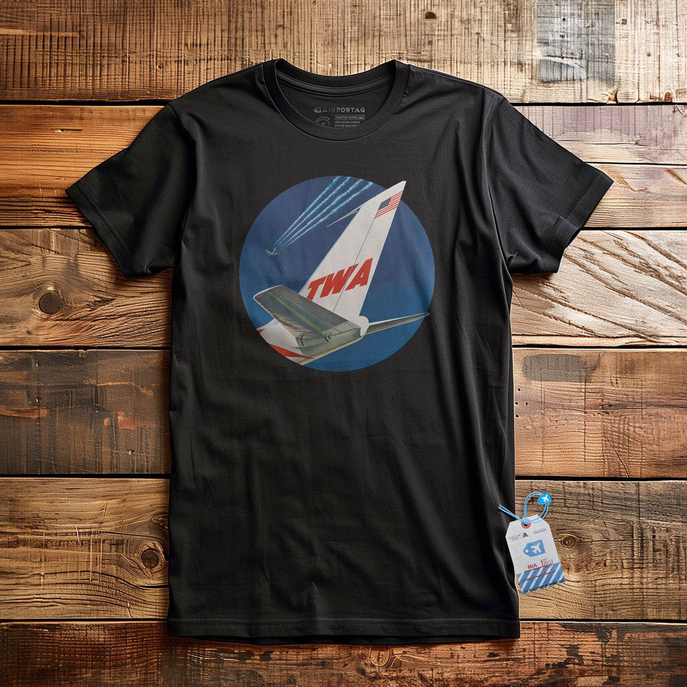 TWA Tailplane - T-Shirt