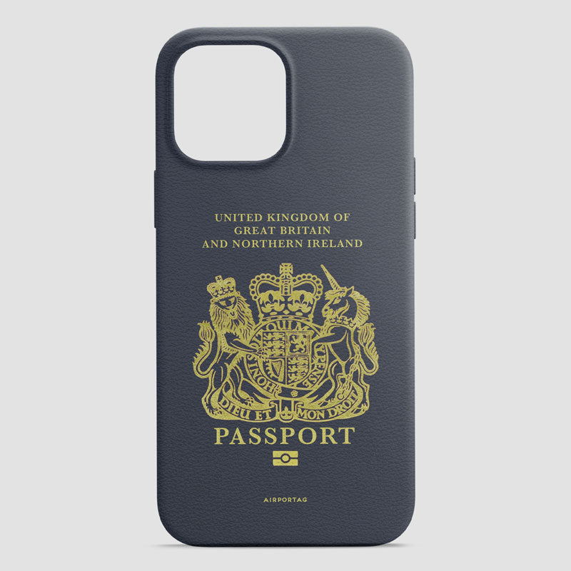 Passport Phone Case United Kingdom Passport Mobile Cover