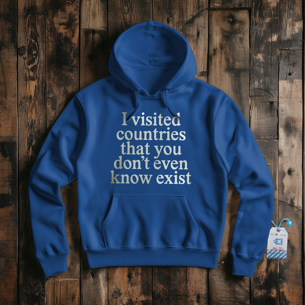 Visited Countries - Pullover Hoodie