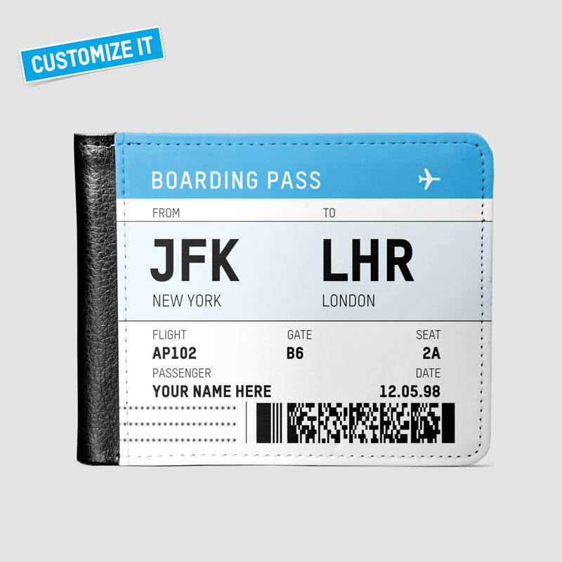 Boarding Pass - Men's Wallet