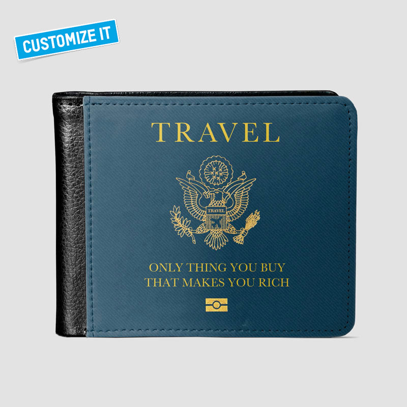 Travel Passport - Men's Wallet