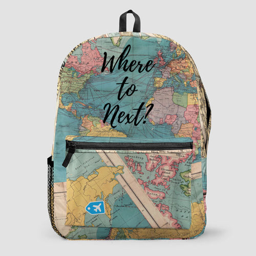 Where To Next? Backpack
