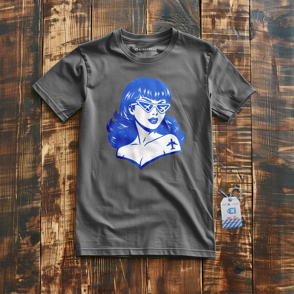 Plane Glasses & Tattoo - T-Shirt