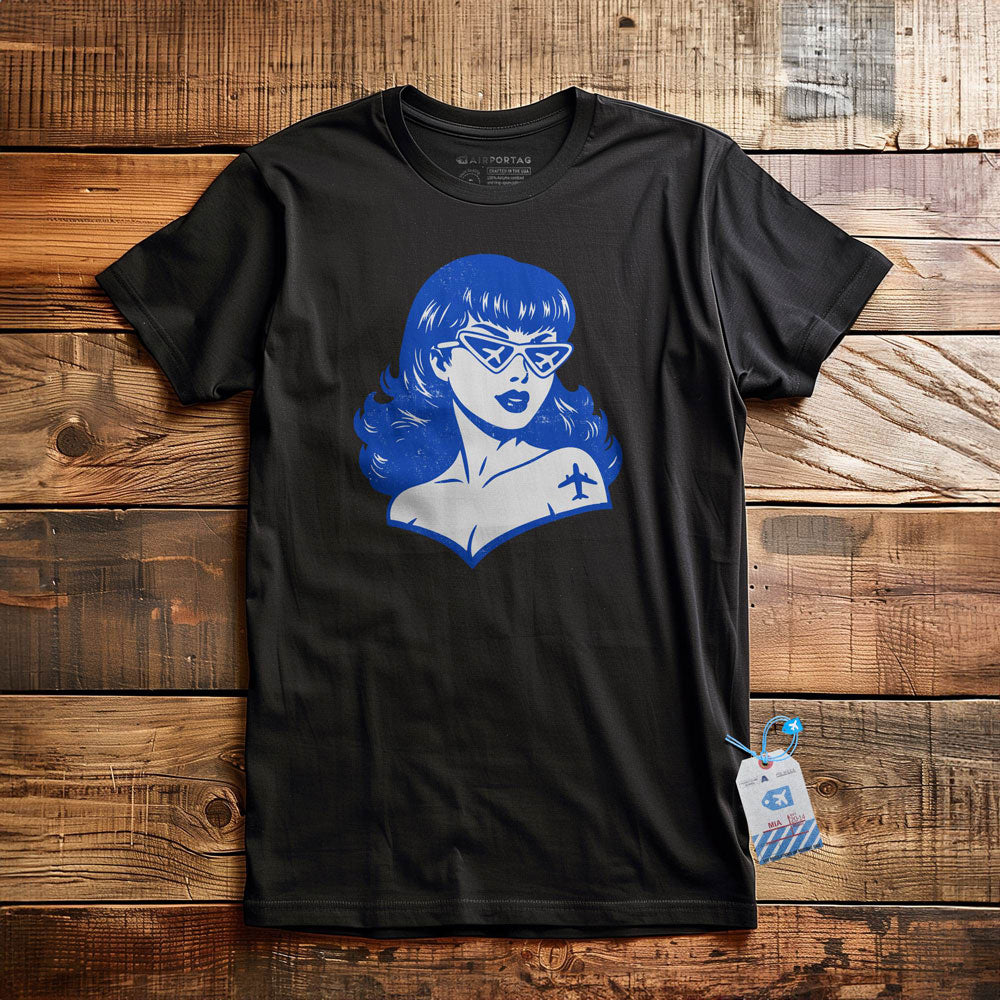 Plane Glasses & Tattoo - T-Shirt