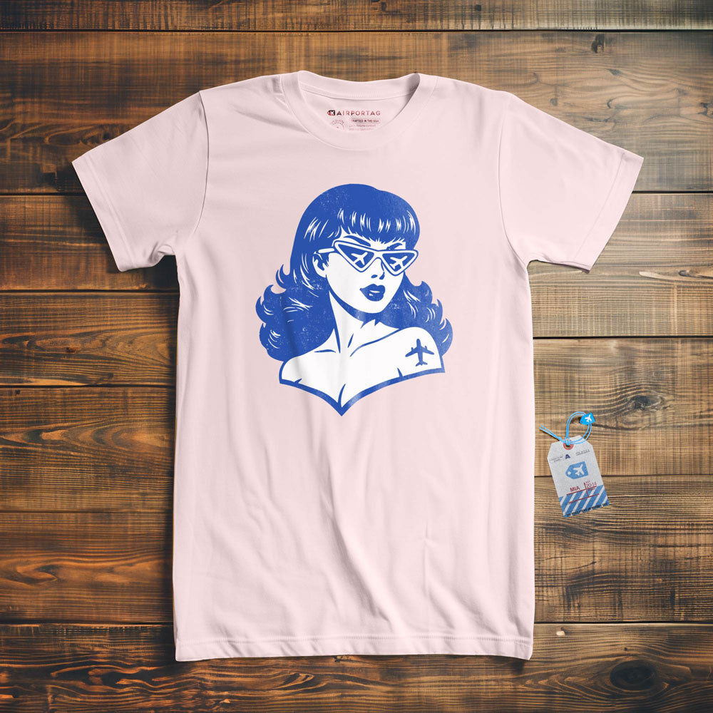 Plane Glasses & Tattoo - T-Shirt