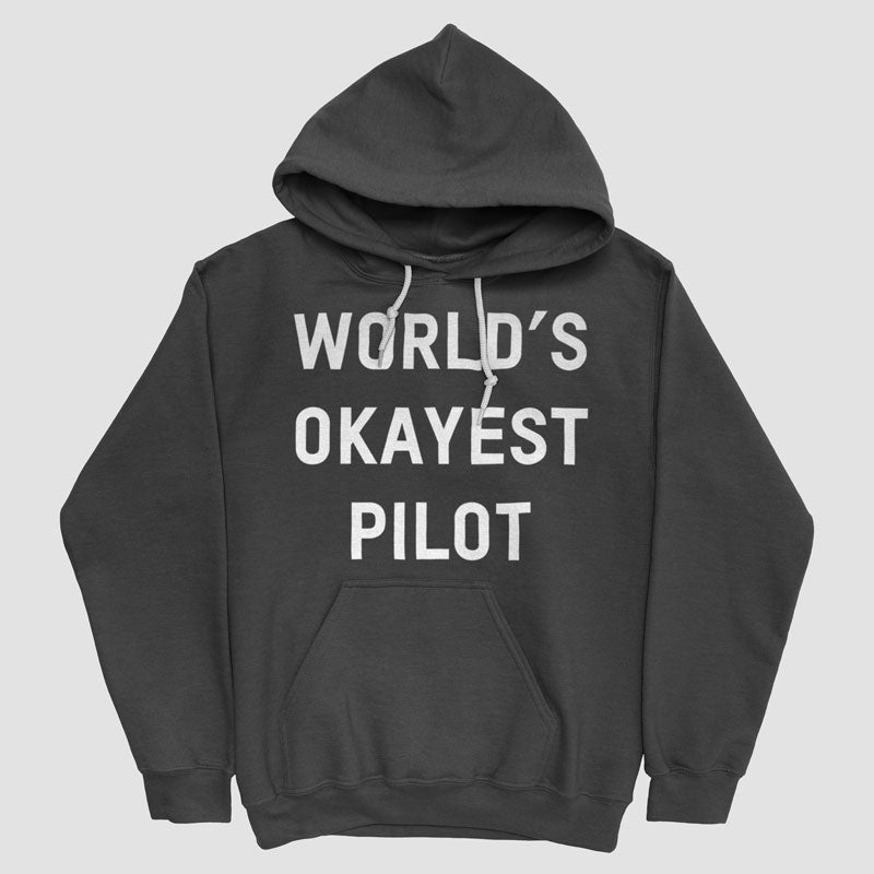 World's Okayest Pilot - プルオーバー フーディ