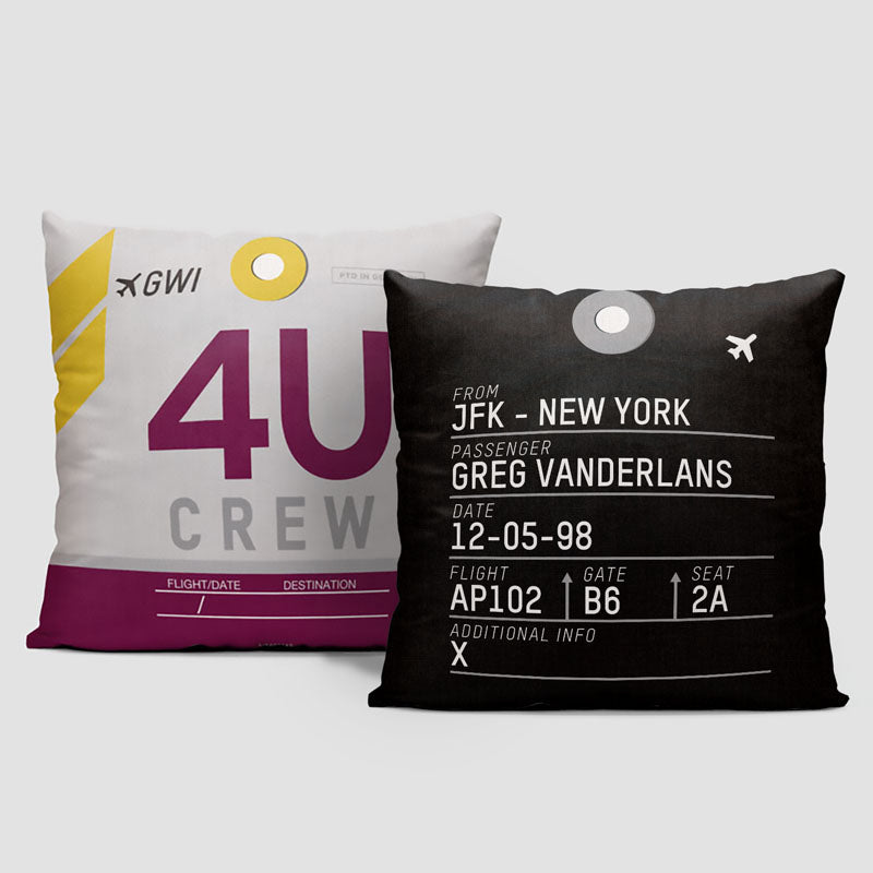 4U - Throw Pillow