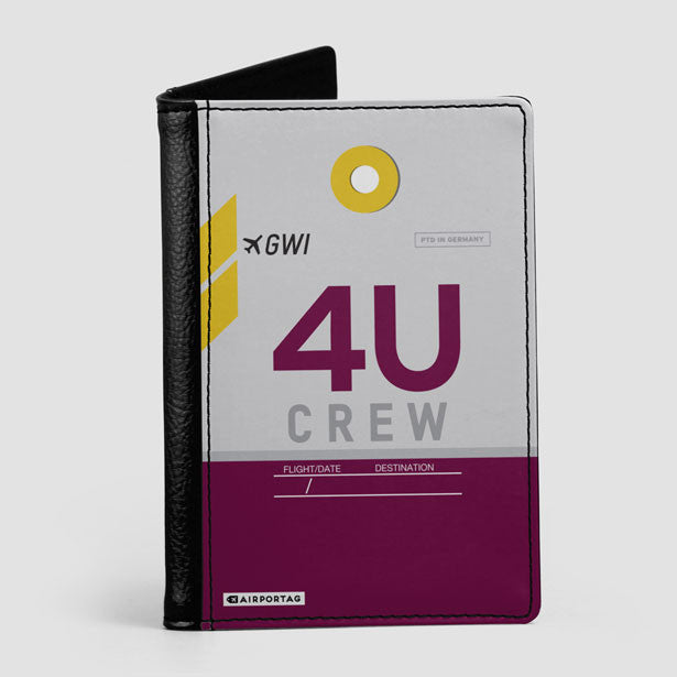 4U - Passport Cover - Airportag