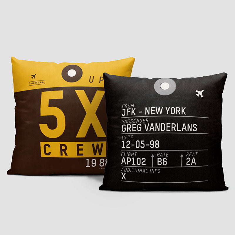 5X - Throw Pillow