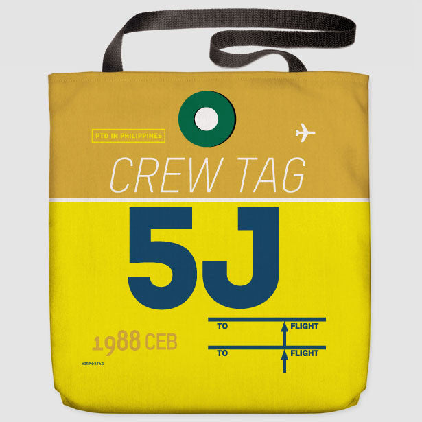 5J - Tote Bag - Airportag