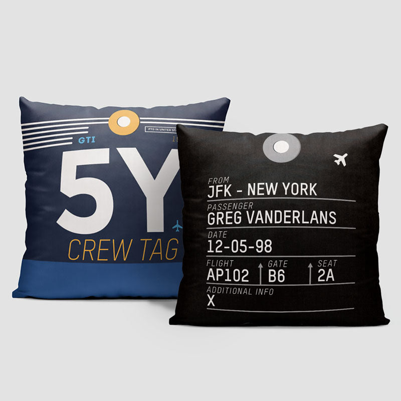 5Y - Throw Pillow