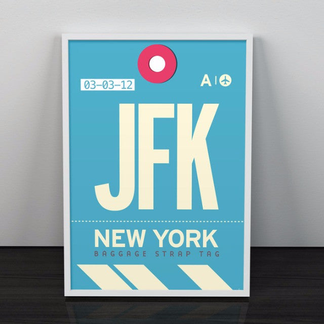 JFK - Poster - Airportag