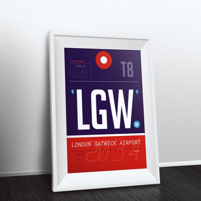 LGW - Poster - Airportag