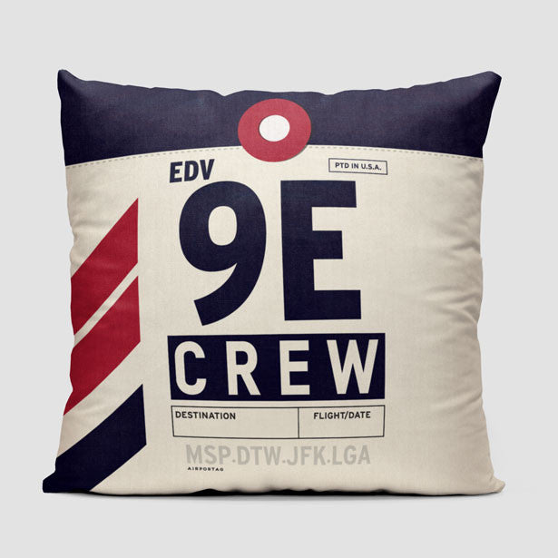 9E - Throw Pillow - Airportag