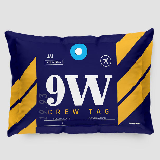 9W - Pillow Sham - Airportag