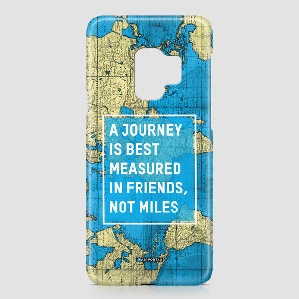 A Journey is - World Map - Phone Case - Airportag