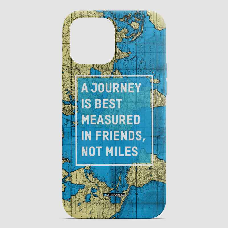 A Journey is - World Map - Phone Case