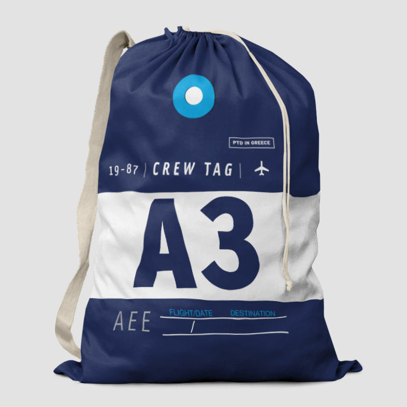 A3 - Laundry Bag - Airportag