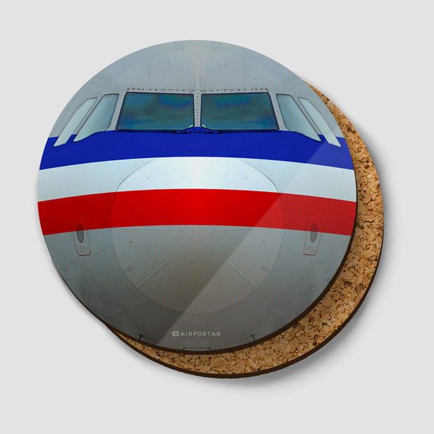 AA Airplane - Round Coaster - Airportag