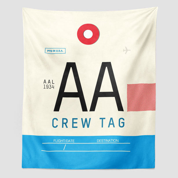 AA - Wall Tapestry - Airportag