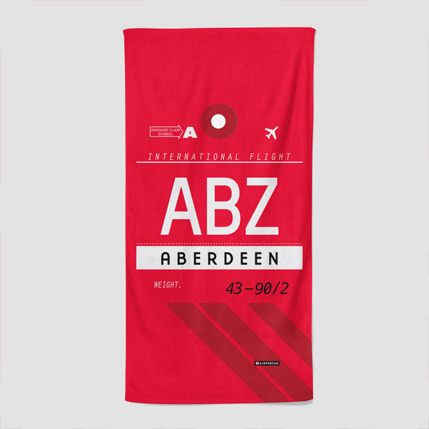 ABZ - Beach Towel - Airportag