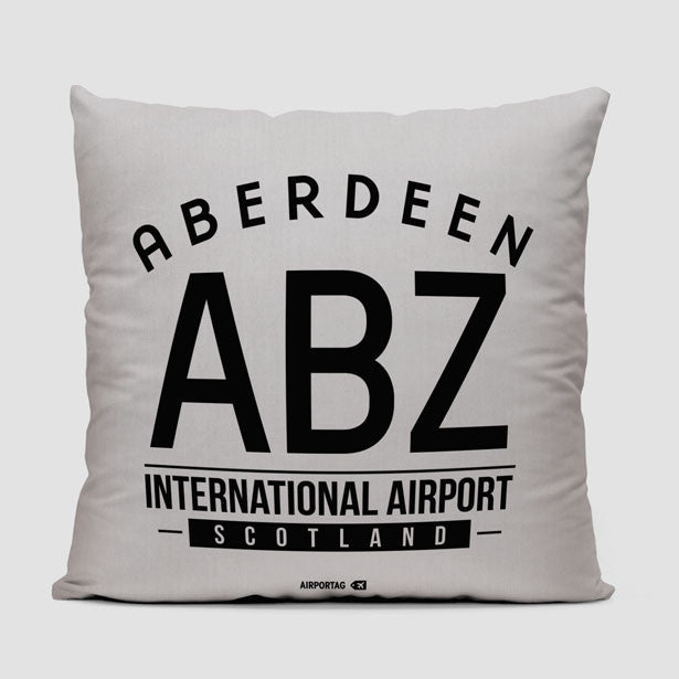 ABZ Colors - Throw Pillow - Airportag