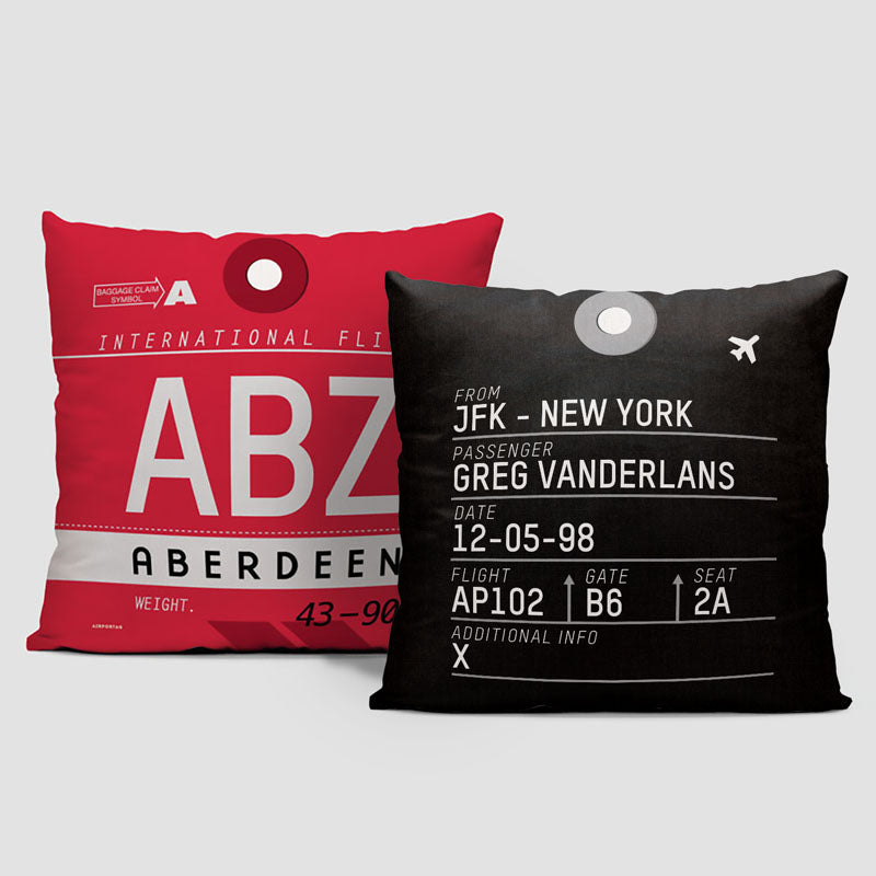 ABZ - Throw Pillow
