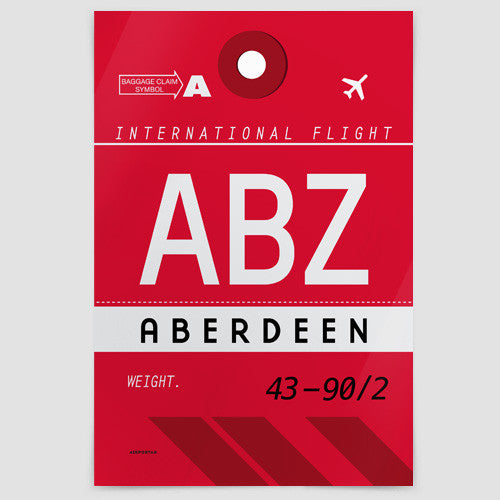 ABZ - Poster - Airportag