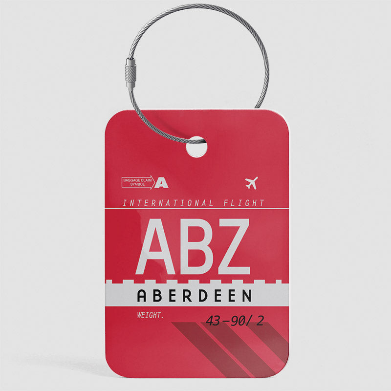 ABZ - Étiquette de bagage