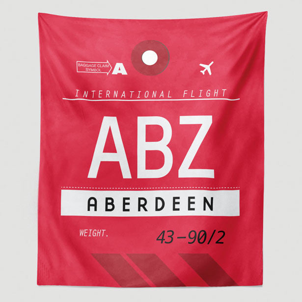 ABZ - Wall Tapestry - Airportag