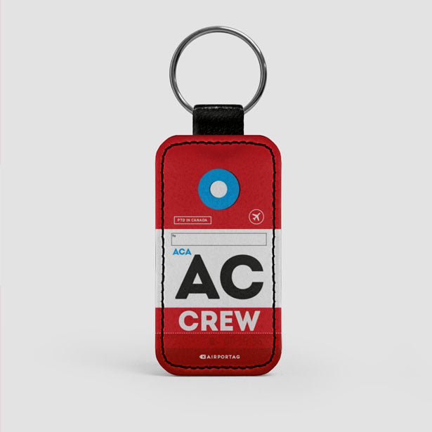 AC - Leather Keychain - Airportag