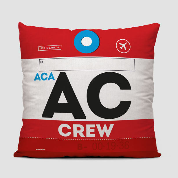AC - Throw Pillow - Airportag