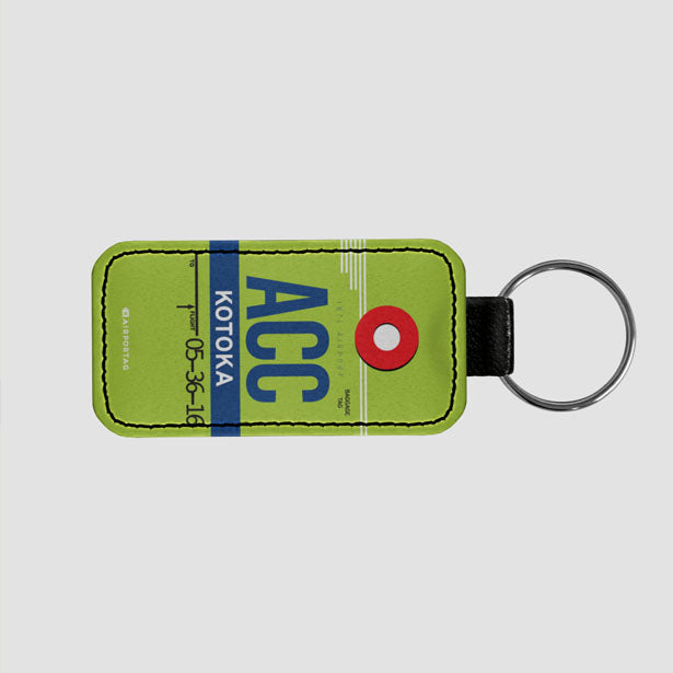 ACC - Leather Keychain - Airportag