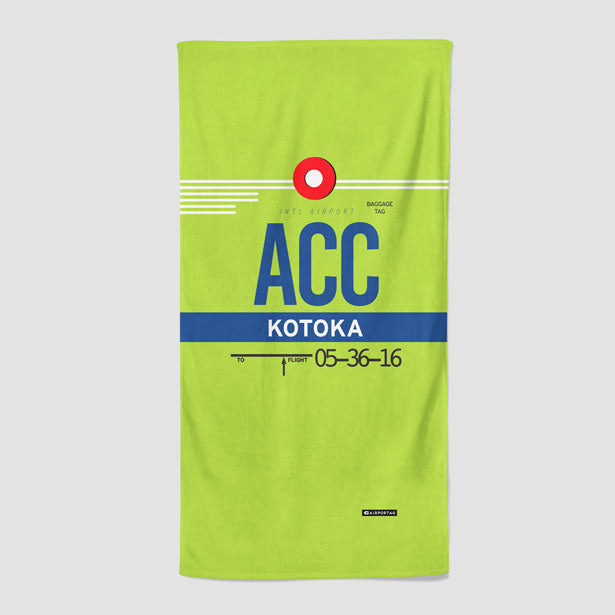 ACC - Beach Towel - Airportag