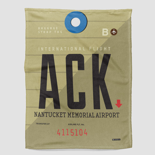 ACK - Blanket - Airportag