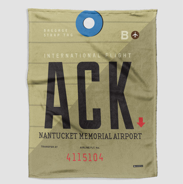 ACK - Blanket - Airportag