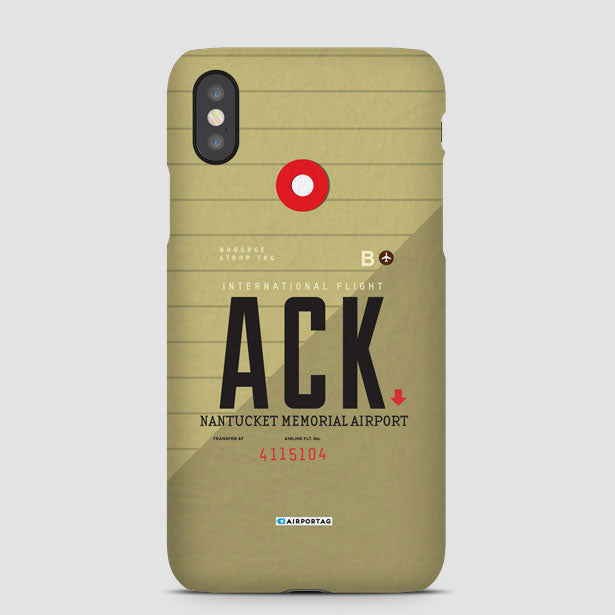 ACK - Phone Case - Airportag
