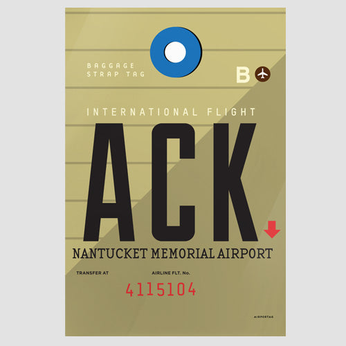 ACK - Poster - Airportag