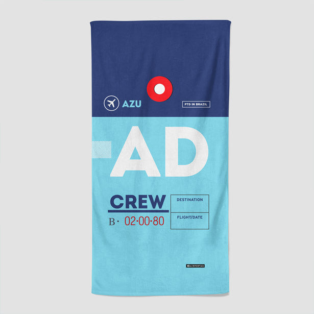 AD - Beach Towel - Airportag