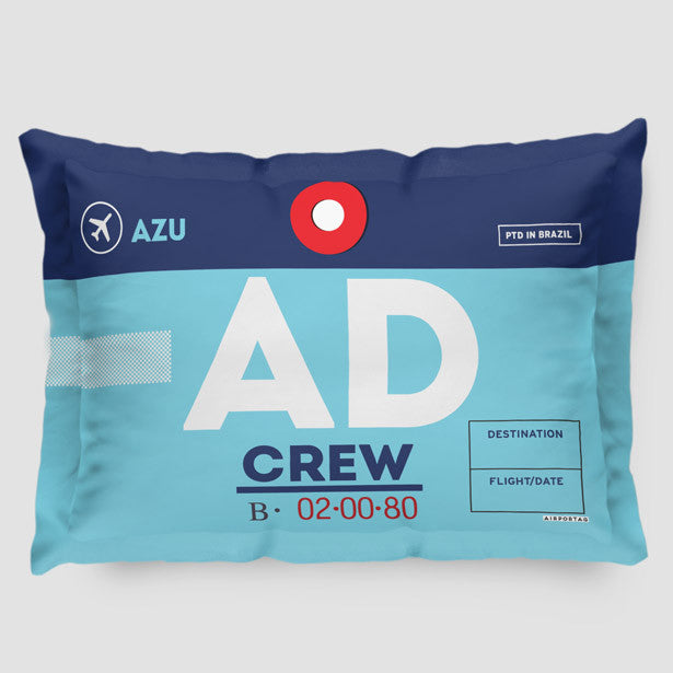 AD - Pillow Sham - Airportag